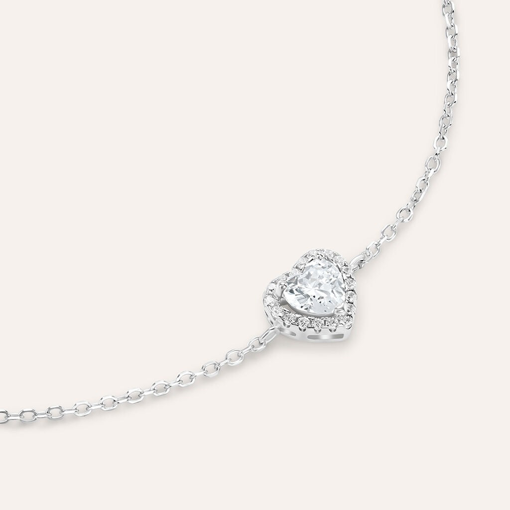 Collar Silver Elegance de plata rodiada con circonitas
