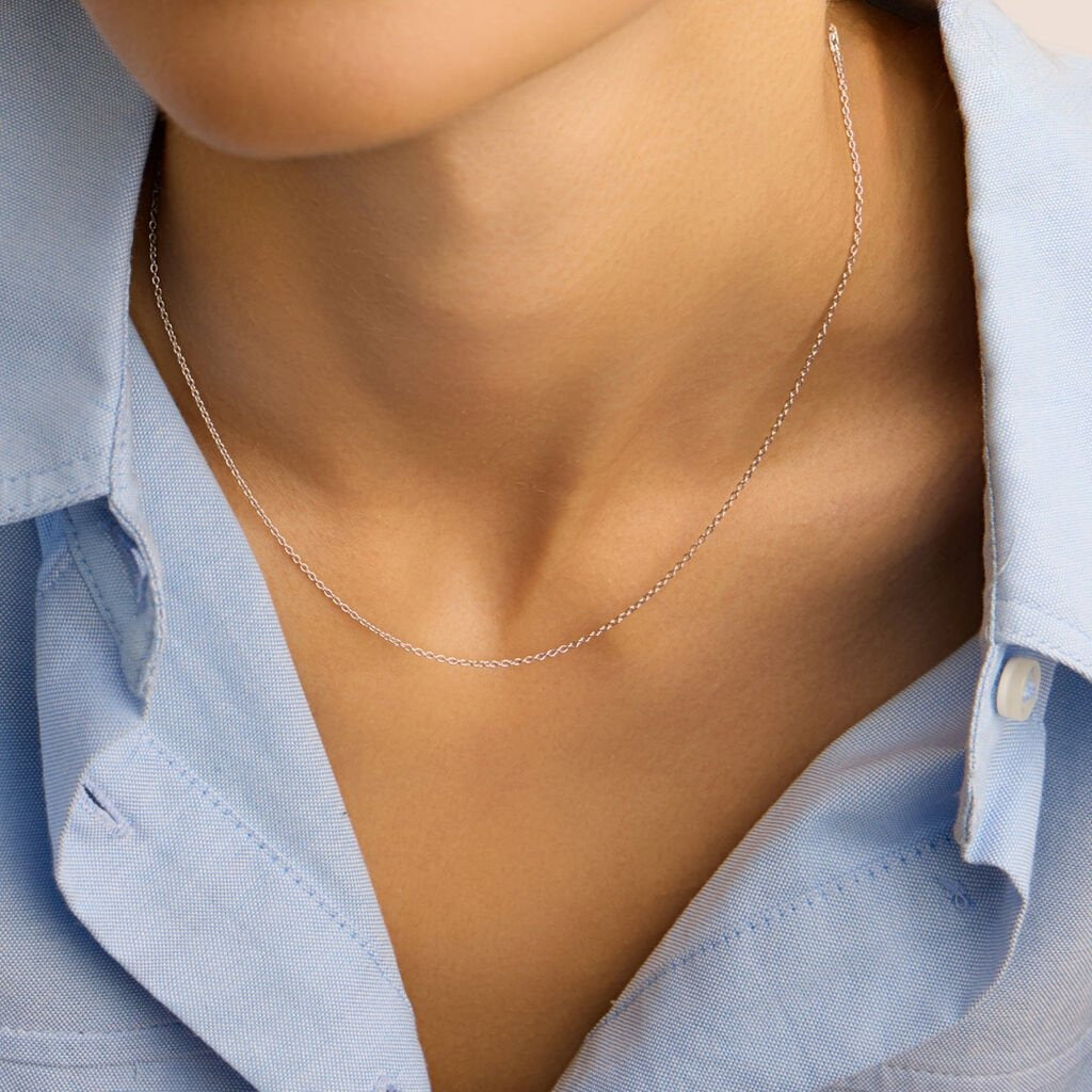 Catenina Silver Collection Argento Rodiato