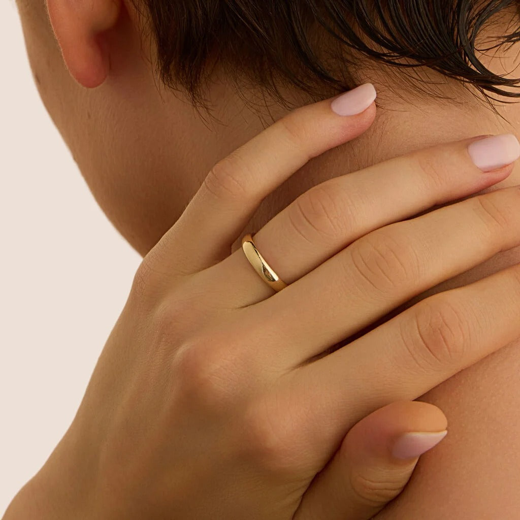 Anillo masculino cómodo y ligero