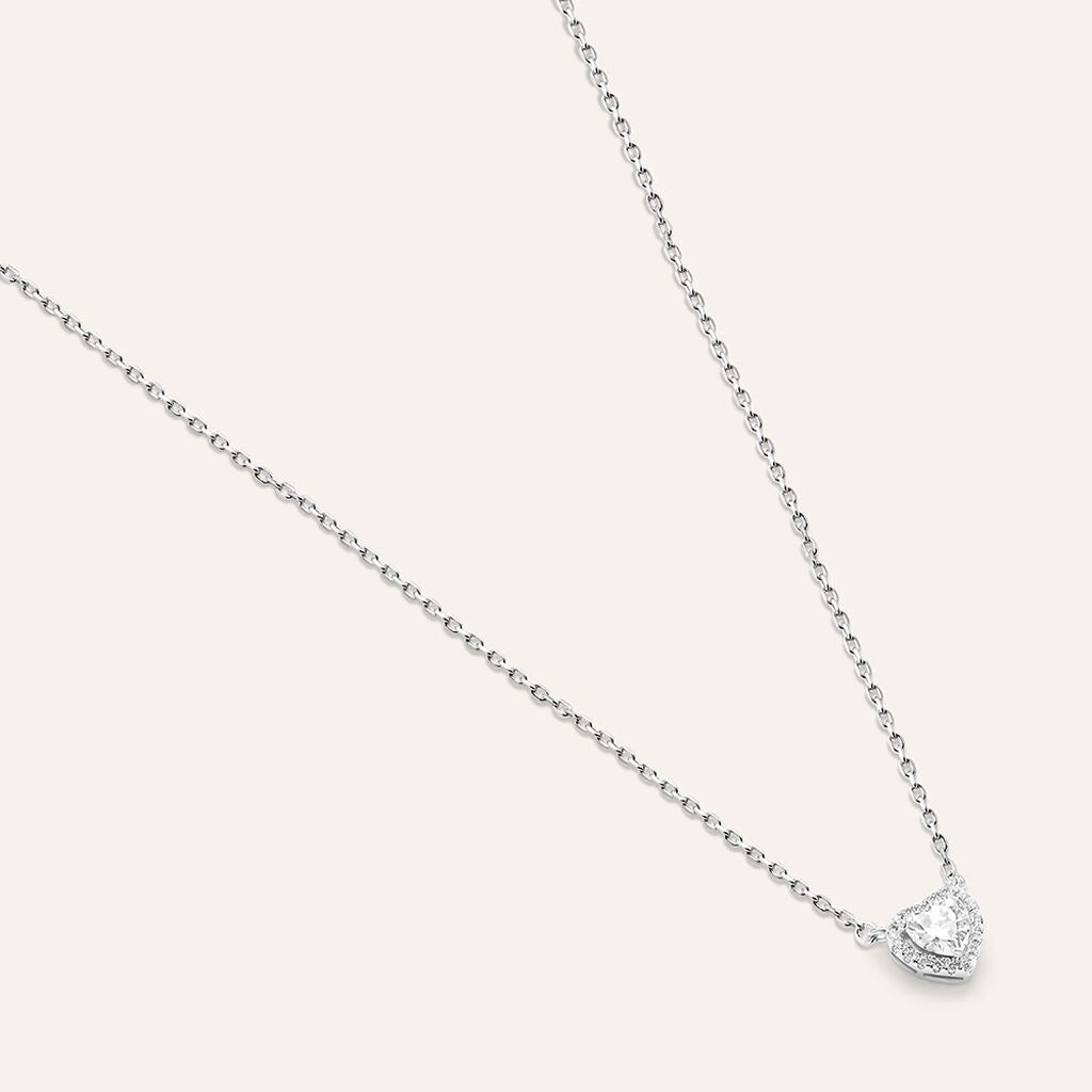 Collar Silver Elegance de plata rodiada con circonitas